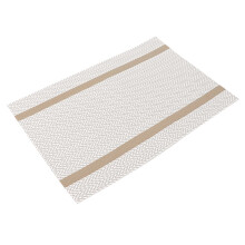 Tappetino di appoggio per la mano 45x30 cm / 17,7x11,8 in, PVC bianco