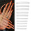 10 pièces de tips d'ongles longs #0 à #9, couleur naturelle, ABS 16