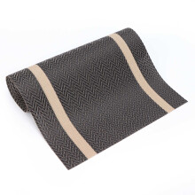 Cuscinetto di appoggio per la mano per manicure, 45 x 30 cm, PVC colore caffè