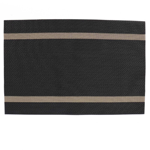 Oreiller de repos léger pour la main 45x30 cm PVC noir 1