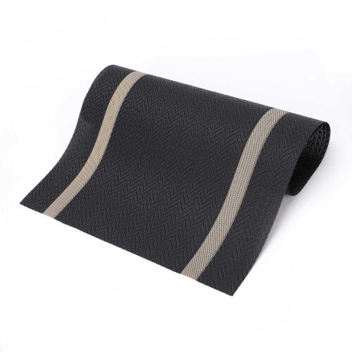 Oreiller de repos léger pour la main 45x30 cm PVC noir 2