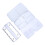 Paint Box Iron Multicolored ThreeFolding Portable Watercolor Packaging Pigment Case 9