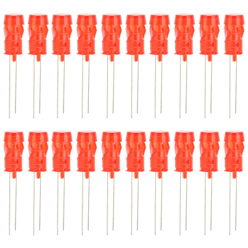 20 pezzi di LED rossi da 3 mm per progetti scientifici 1