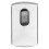 Porte-cartes à pression 10 x 6,2 x 0,6 cm argent 2