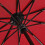 TenBones Ombrello a scheletro da 10 elementi 33cm pieghevole burgundy 6
