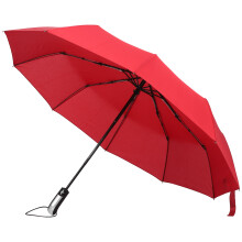 TenBones Ombrello a scheletro da 10 elementi 33cm pieghevole burgundy