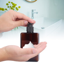 3 pièces 280 ml brun 5.79 in pompe voyage savon pour les mains