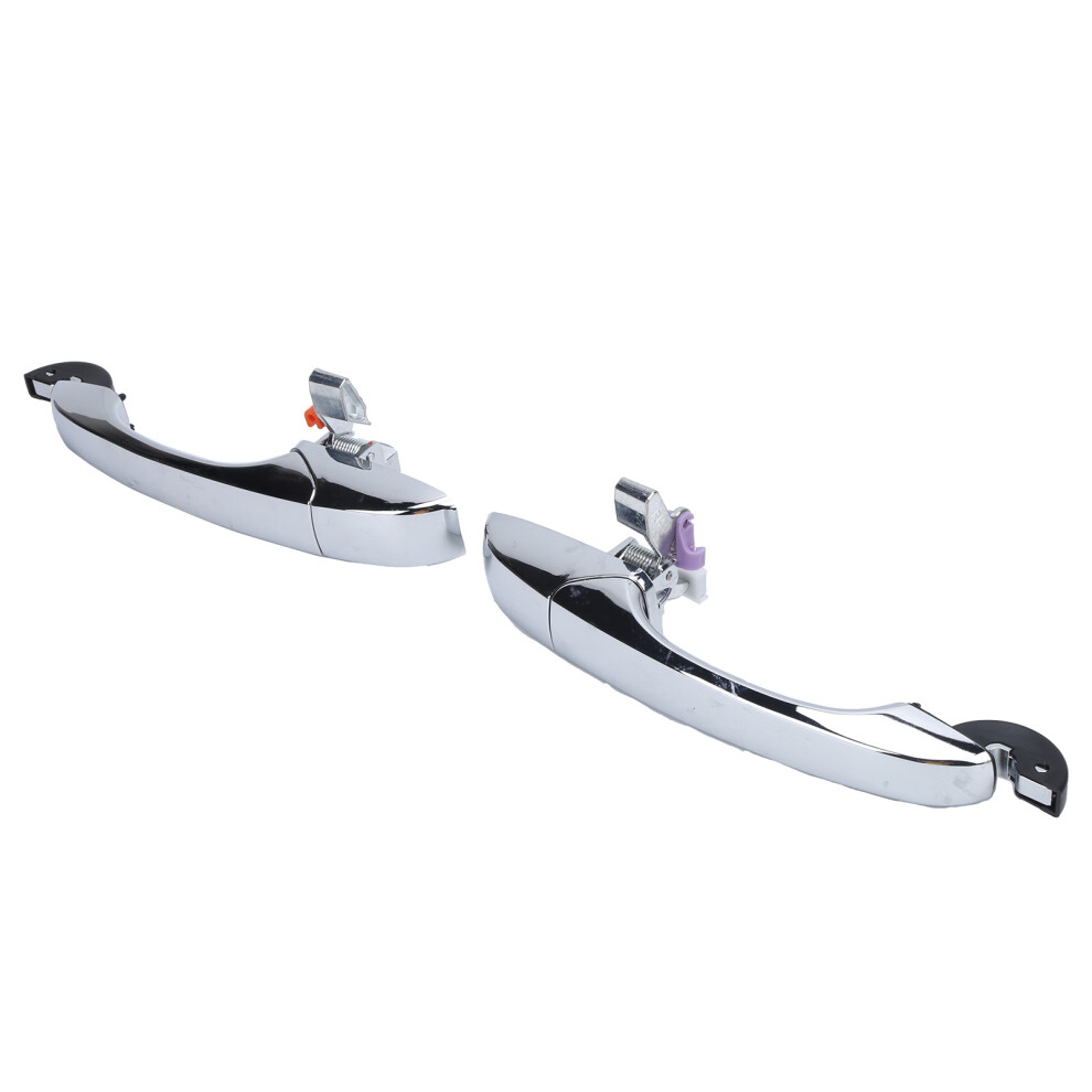 2Pcs Exterior Door Handle Rear 5065801Ah Auto Replacement For Dodge Magnum 2005Â2008 9461322643091