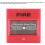Glass Break Alarm Button Manual Reset Fireproof Red for Escape Door Security System 9