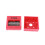 Glass Break Alarm Button Manual Reset Fireproof Red for Escape Door Security System 12