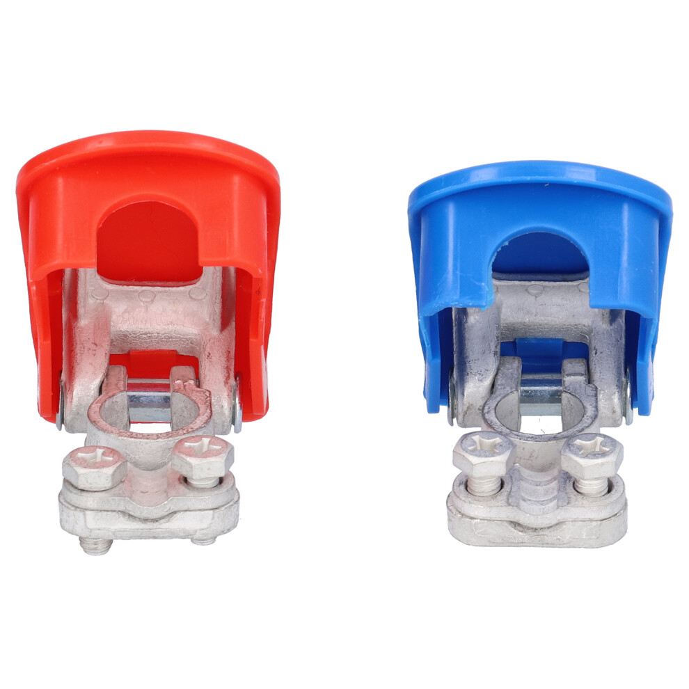 2Pcs Battery Quick Release Connectors Brass Terminal Clamps With Cover Replacement For Car 9411322643782