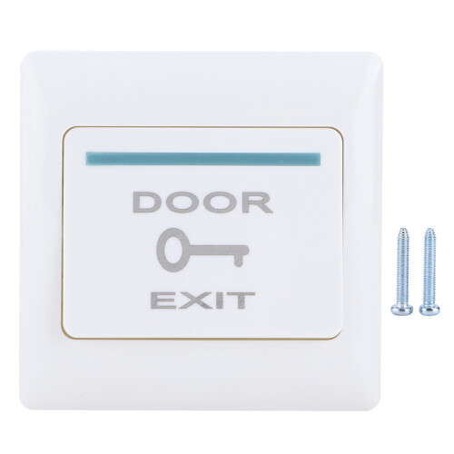 Door Exit Button 86 Type Fireproof Access Control System for Offices Communities Rental Houses 1