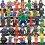 (16pcs) 48pcs Marvel Super Heroes Avengers Infinity War Mini Figure 11
