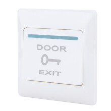 Door Exit Button 86 Type Fireproof Access Control System for Offices Communities Rental Houses