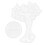 2 pezzi portagioie in silicone trasparente 165x217x8mm 2