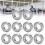 10 pièces S6005ZZ acier inoxydable 47x25x12mm roulements 14
