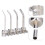 Kit de 4 buses d'angle longues 850 850A 852 950 argent 1