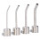 Kit de 4 buses d'angle longues 850 850A 852 950 argent 5