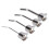 Kit de 4 buses d'angle longues 850 850A 852 950 argent 16