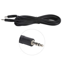 Câble audio 3,5 mm, 5 m PVC - Couleur : telle que montrée