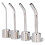 Kit de 4 buses d'angle longues 850 850A 852 950 argent 6