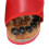 Pantoufles d'acupression Rouge39-40 429-449g bois 4
