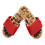 Pantoufles d'acupression Rouge39-40 429-449g bois 10