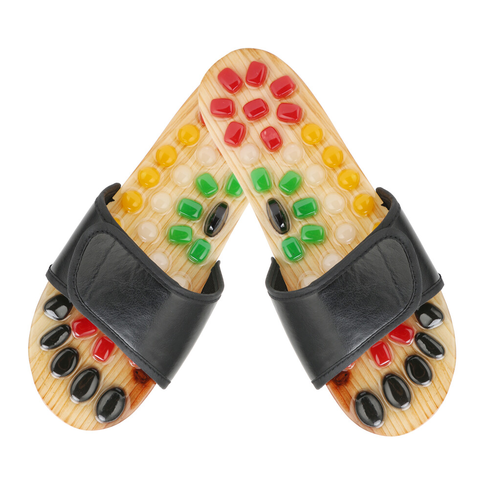 Acupressure Foot Massager Slippers Reflexology Acupoint Stimulation Shoes for Men Women39â40