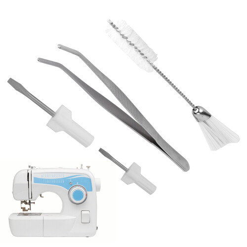 Kit di pulizia per macchina da cucire - 4 pezzi, 1 set