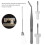 Kit di pulizia per macchina da cucire - 4 pezzi, 1 set 5