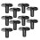 10Pcs Drum Cymbal Sleeves Plastic Stand Percussion Instrument Support Parts Replacement 1
