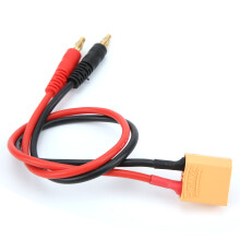 Cavo XT90 a spina banana da 4.0mm 30cm 14AWG Come nelle foto