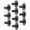 10Pcs Drum Cymbal Sleeves Plastic Stand Percussion Instrument Support Parts Replacement 15