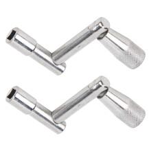 2Pcs ZShape Drum Wrench with 0.55cm Inner Diameter Instrument Accessory for Rotating Screws