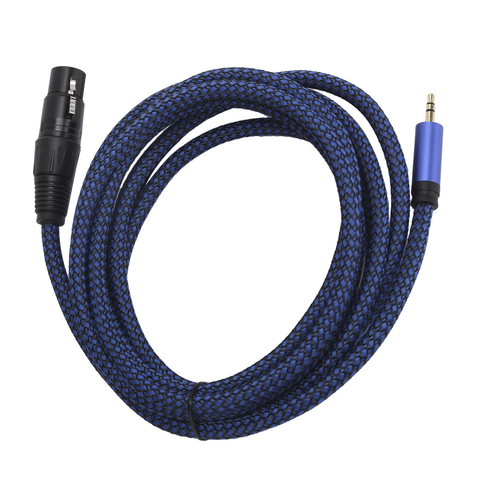 Jorindo Xlr Female To 3.5Mm Jack Balanced Signal Cable Xlr To 1/8Inch Microphone Cable Connection Cordjd6035â3M 9331322647521