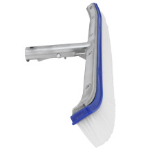 Brosse murale pour piscine en aluminium bleue 43,3 13 cm, 297 g
