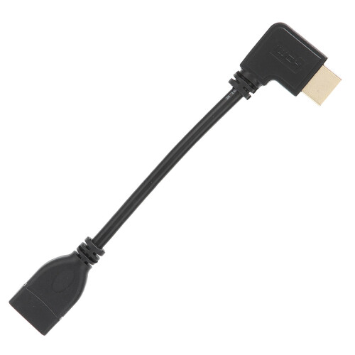 Interfaccia Multimediale HD 0,15 m Sinistra 90 M-F Nero 2