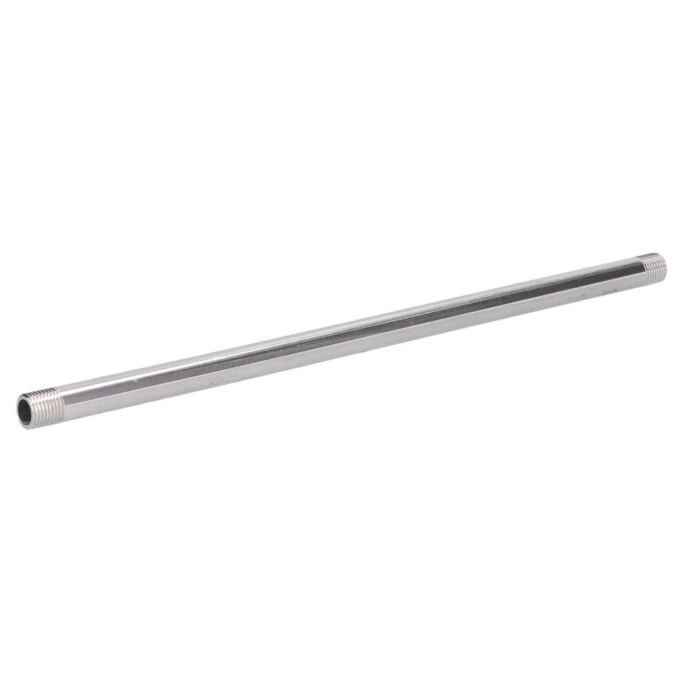 G1/4 Male Thread 30Cm Stainless Steel Threaded Pipe Plumbing Pipe Fittings Attachment Joint 4941322648296