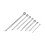 150pcs Cotter Pin Clips Assortment Stainless Steel 7 Specifications Split Pins Universal Car Accessory 6