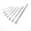 150pcs Cotter Pin Clips Assortment Stainless Steel 7 Specifications Split Pins Universal Car Accessory 11