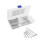 150pcs Cotter Pin Clips Assortment Stainless Steel 7 Specifications Split Pins Universal Car Accessory 4