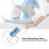 2Pcs Knee Restraining Strap Bed Belt AntiFall Safe Bed Restraints for Elderly Legs 4
