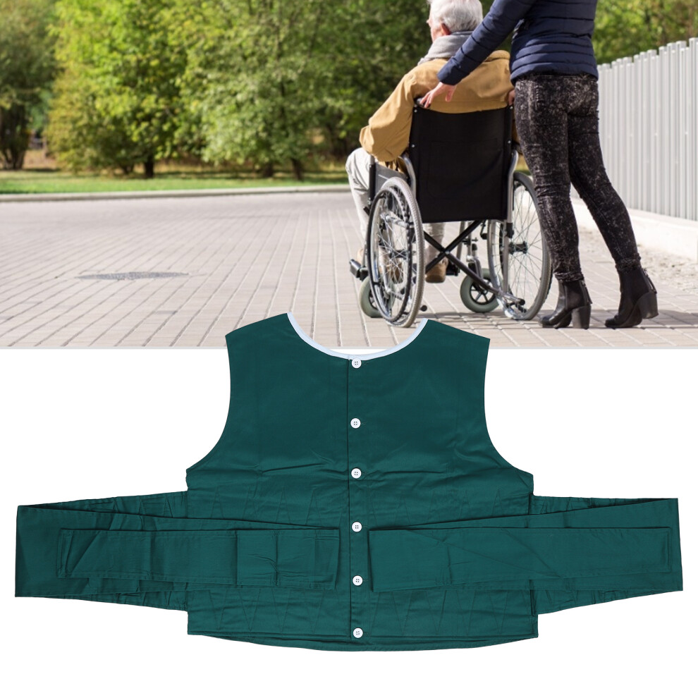 Elderly Wheelchair Vest Restraint AntiFalling Breathable Soft Chair Safety Harness