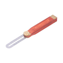 Équerre en T coulissante de 9 po, portée 0 à 20 cm / 0 à 7,9 po, acajou