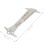 Righello per catena da mountain bike, 3-in-1, 131x54mm, argento 6