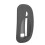 Protezione in silicone per mouse OS X 1/2 Space Gray morbida 1