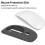 Protezione in silicone per mouse OS X 1/2 Space Gray morbida 8