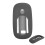 Protezione in silicone per mouse OS X 1/2 Space Gray morbida 4
