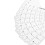 1 set T-shirt guida righello PVC bianco collo rotondo 7
