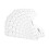 1 set T-shirt guida righello PVC bianco collo rotondo 15